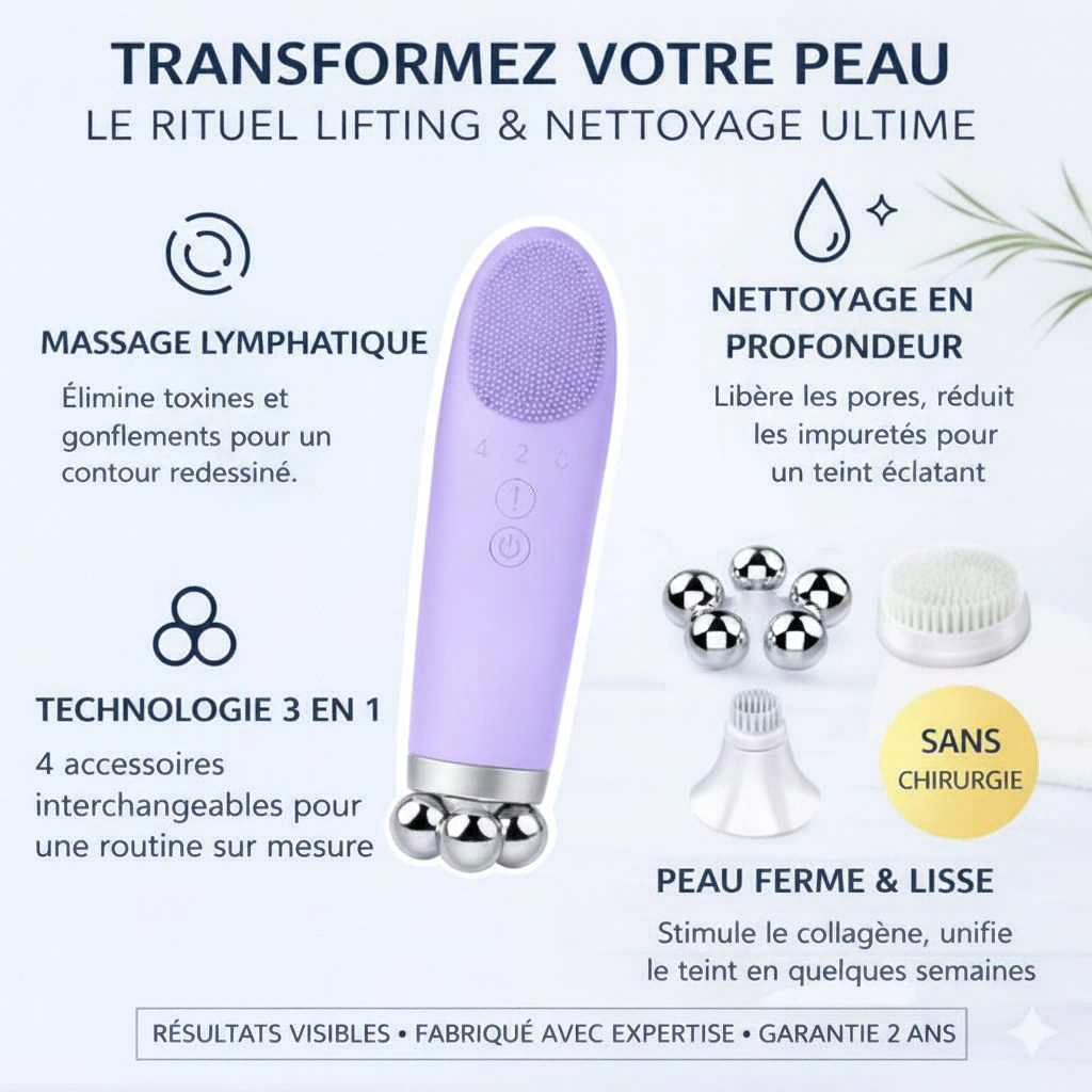 Masseur Sculptant - Votre Secret pour un Visage Raffermi